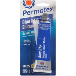 80022 Permatex Sensor-Safe Blue RTV Silicone Gasket Maker, 3 oz. Tube