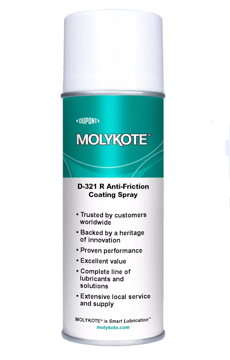 MOLYKOTE® D-321 R Anti-Friction Coating – Dry Film Lubricant (Bulk Liquid / Aerosol Spray)400ml