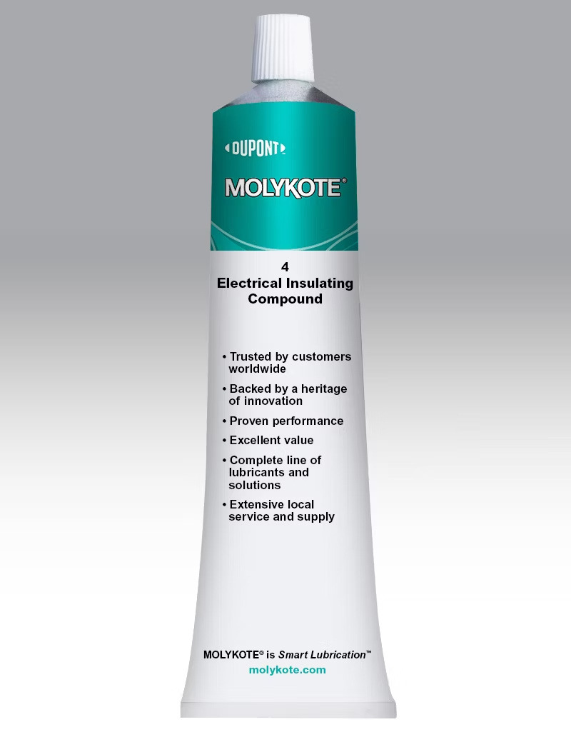 MOLYKOTE® 4 Electrical Insulating Compound – Silicone Dielectric Grease for Electrical Connectors 100g Tube