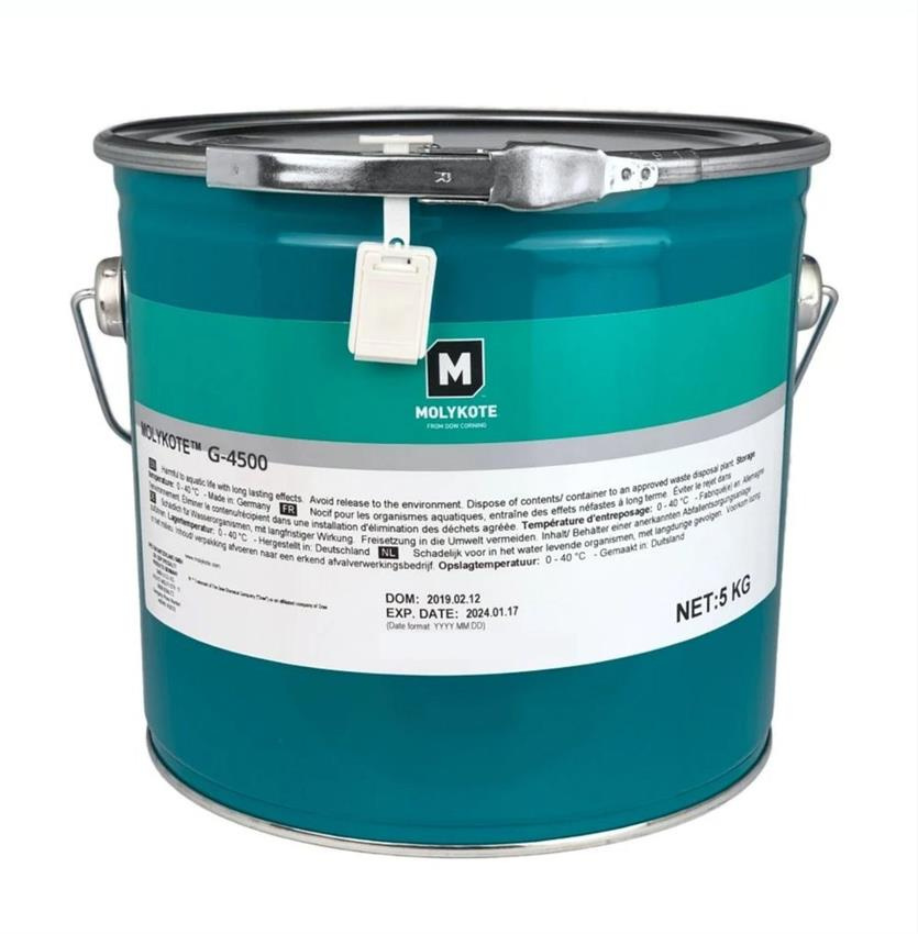 MOLYKOTE® G-4500 / G-4501 FM Food Grade Multi-Purpose Synthetic Grease – NSF H1 PTFE Fortified Lubricant 5kg