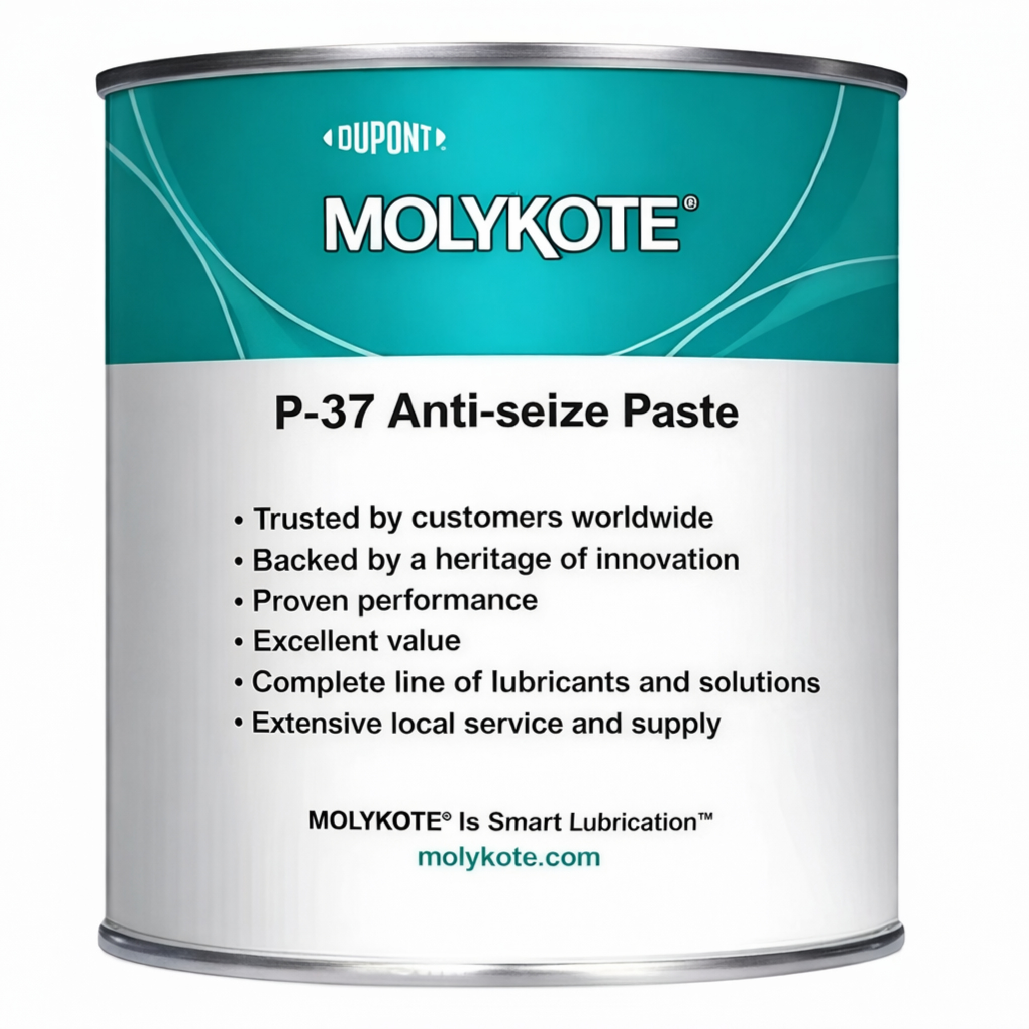 MOLYKOTE® P-37 High Temperature Anti-Seize Paste – Ultra-Pure Solid Lubricant for Bolted Joints 500g