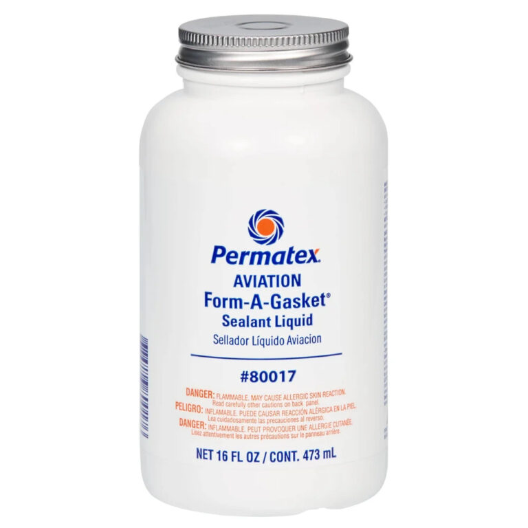 Permatex® Aviation Form-A-Gasket® No. 3 Sealant – P/N 80017 (3D, 16 oz Bottle)