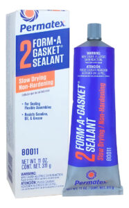 Permatex® Form-A-Gasket® No. 2 Non-Hardening Sealant – P/N 80011 (11 oz Tube)