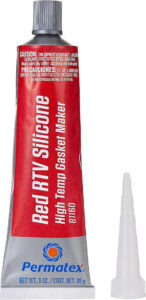 Permatex® High-Temp Red RTV Silicone Gasket Maker – 3 oz P/N 81160 (26BR)