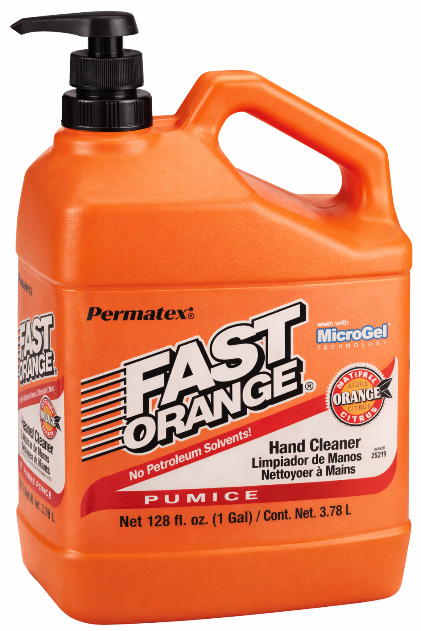 Permatex® P/N 25219 Fast Orange Pumice Lotion Hand Cleaners, Citrus, 1 Gallon